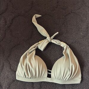 VENUS Sage Green Bikini Top with Gold‎ Details 32C